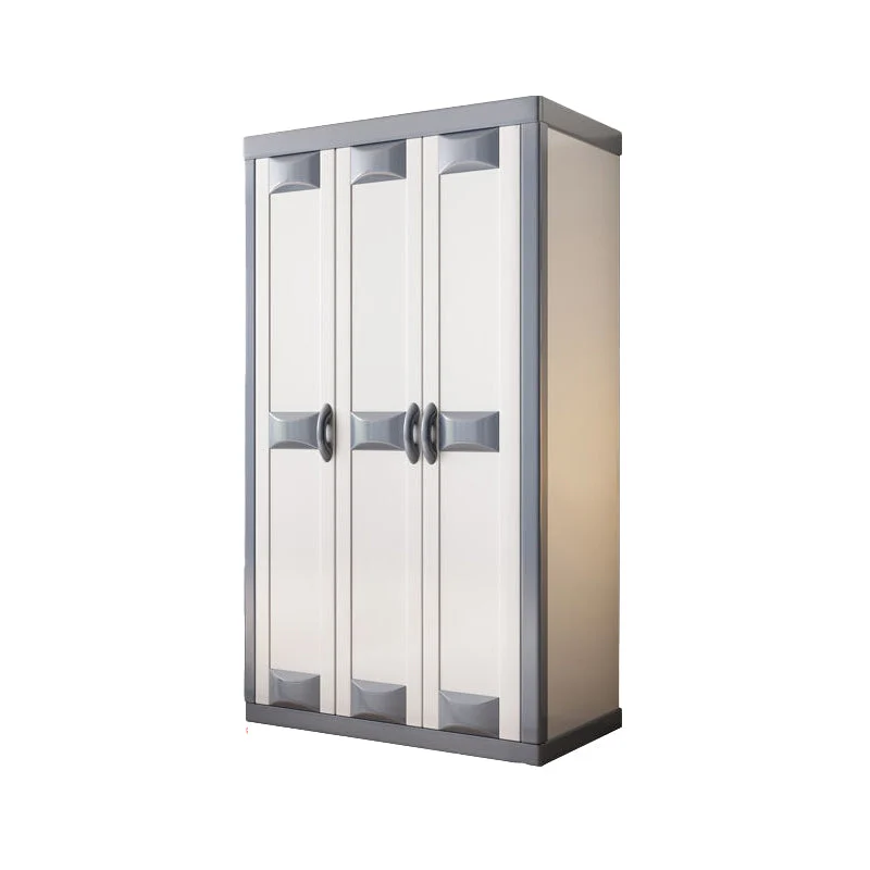 Rubberwood Wardrobe Closet Contemporary Hinged Wardrobe Cabinet