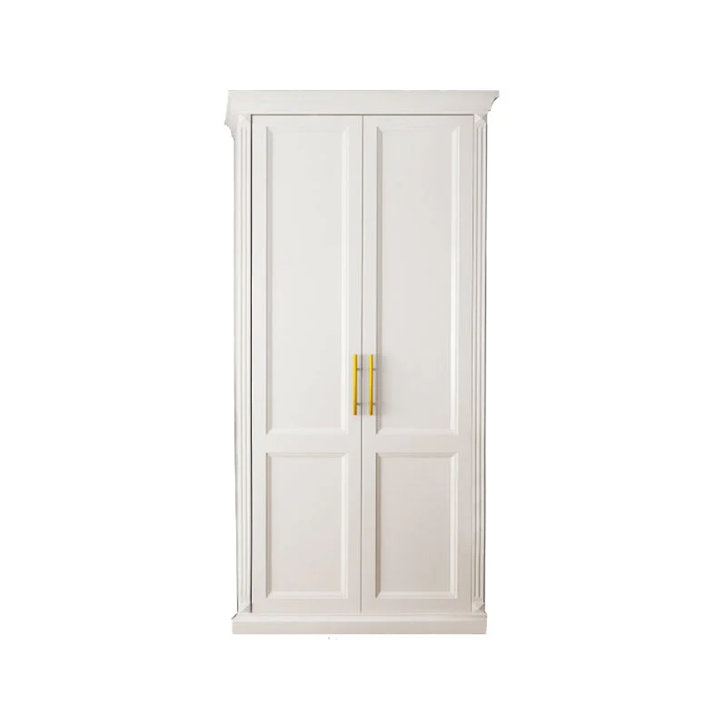 Solid Wood Wardrobe Armoire with Shelves French Country Wardrobe Cabinet