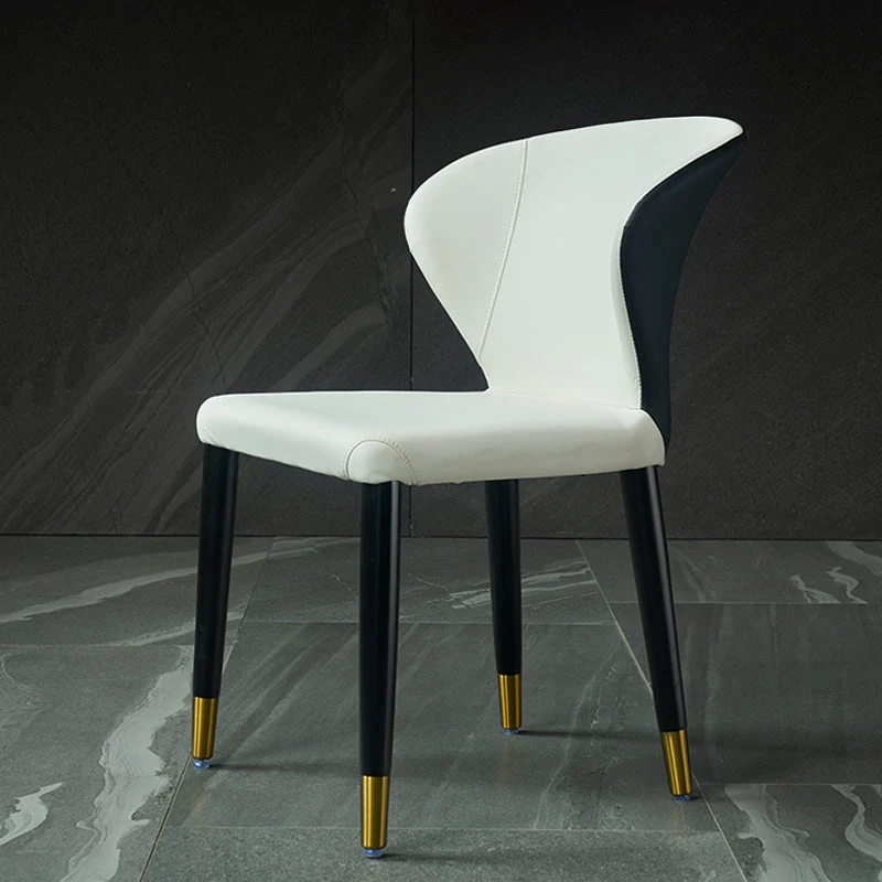 Wingback Side Chair Upholstered Armless Dining Chairs for Dining Room