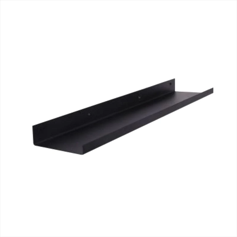 Floating Closed Back Bookshelf Metal Contemporary Bookcase with Shelf