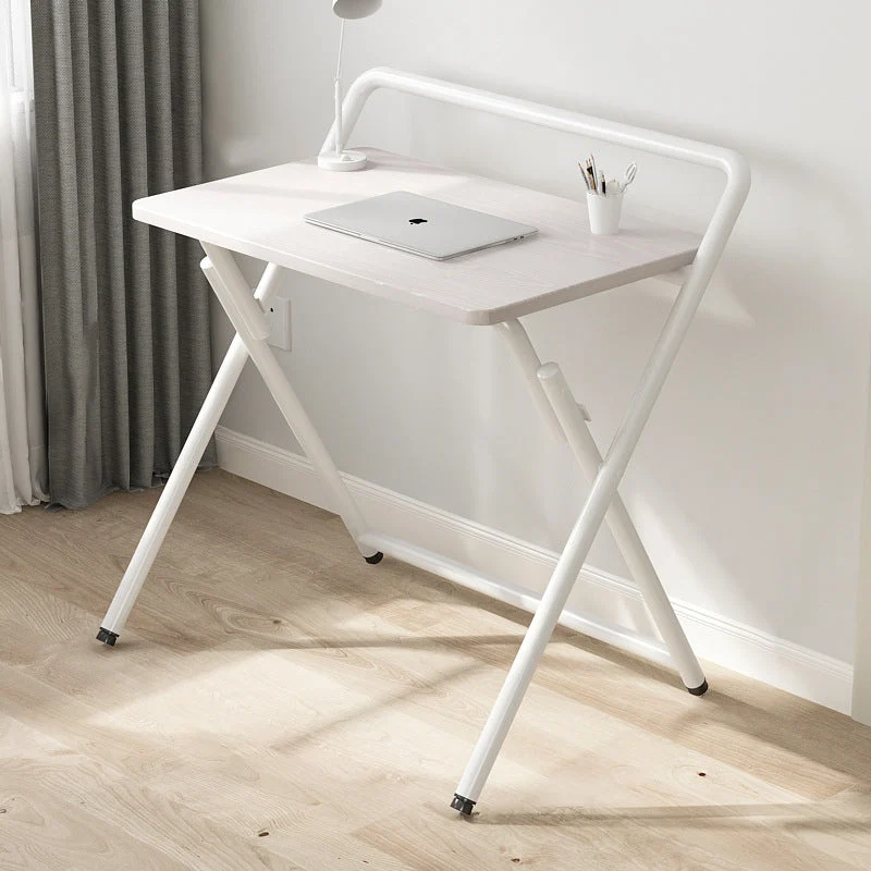 Modern Minimalist Rectangular Iron MDF Side Table 1-Tier For Study Room