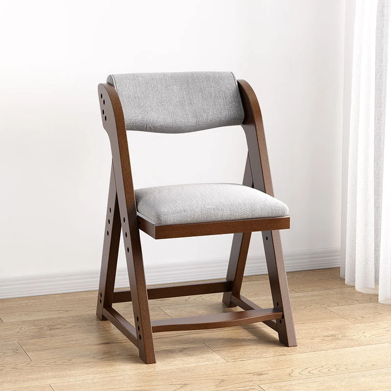Contemporary Kitchen Chairs Dining Armless Side Chair with Wooden Legs