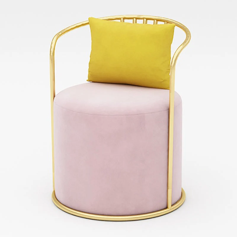 Glam Velvet Dining Room Chair Metal Dining Side Armless Chair for Restaurant Use