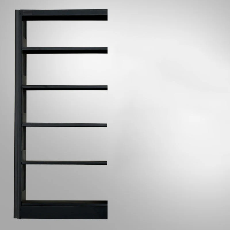 79-inch Contemporary Steel Bookshelf Library Standard Bookcase