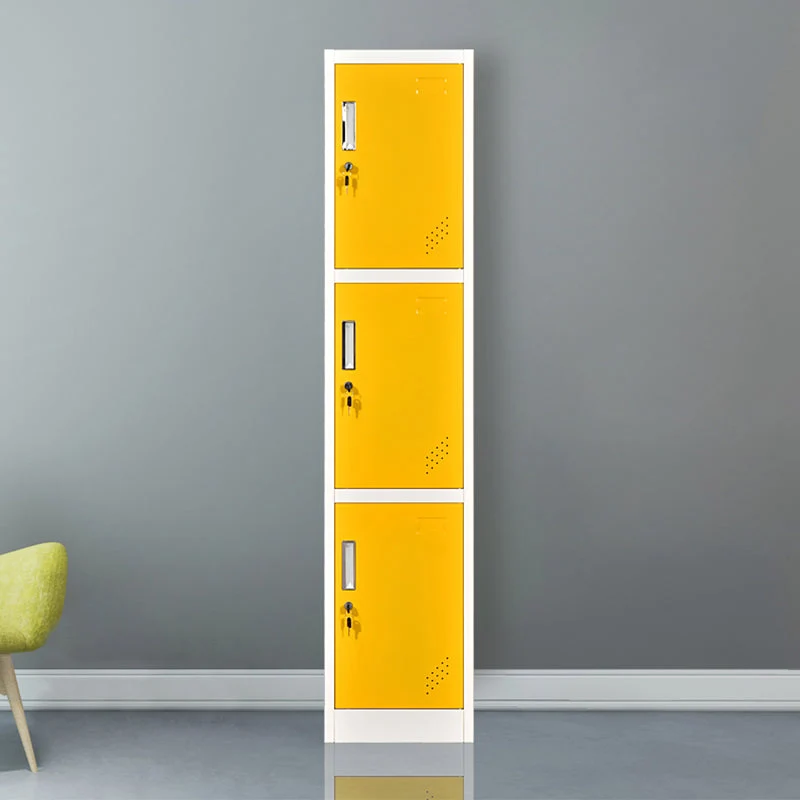 Metal Hinged Door Storage Cabinet Contemporary Cabinet for Bathroom