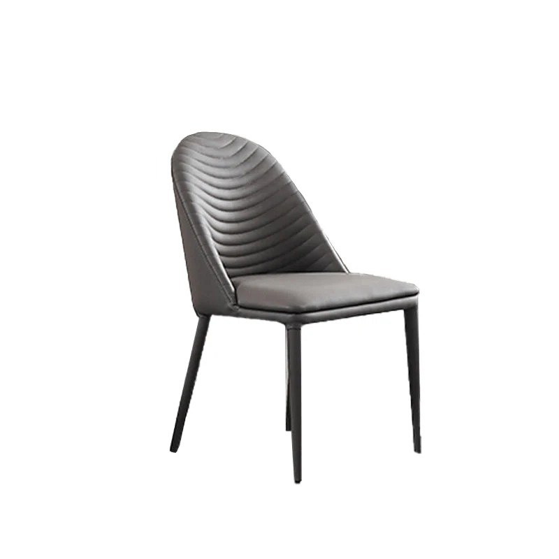 Faux Leather Dining Chair Parsons Upholstered Chair for Dining Room