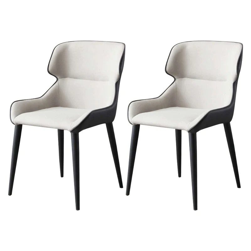 Metal Industrial Dining Kitchen Room Chair Wingback Arm Chair