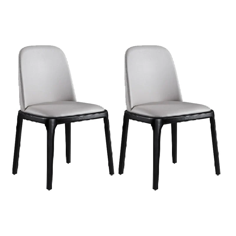 Contemporary Chair Solid Back Dining Room Chair for Dining Room
