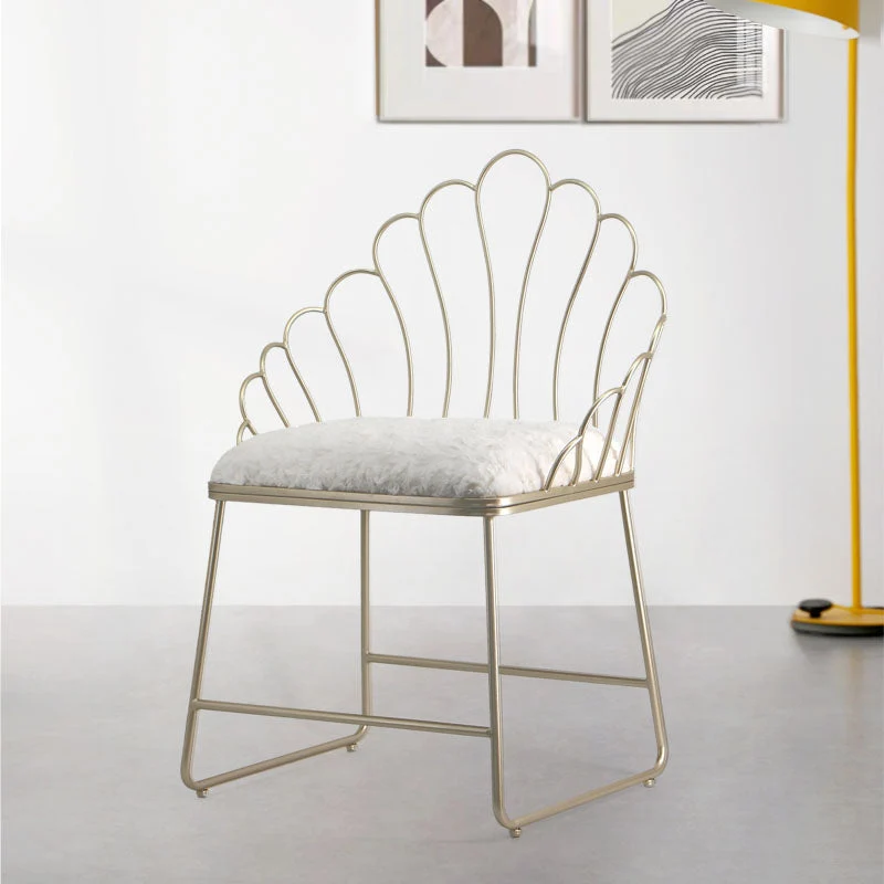 Upholstered Side Chairs Nordic Style Windsor Back Side Chair
