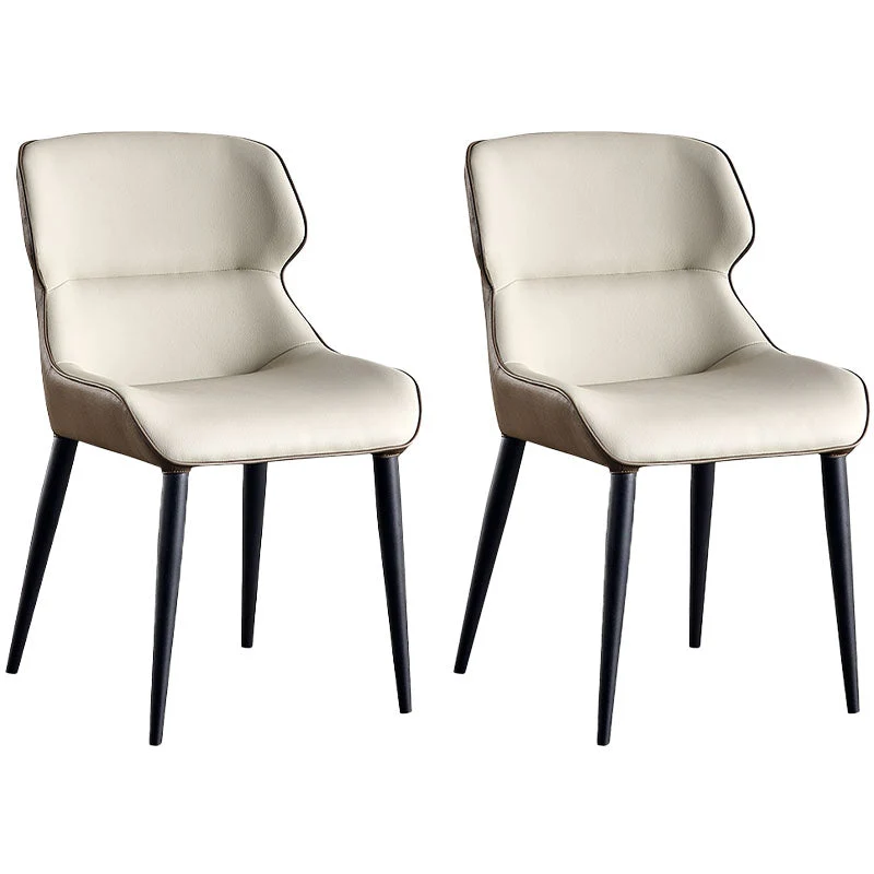 Modern Metal Dining Room Chair Wingback Arm Chair for Restaurant Use