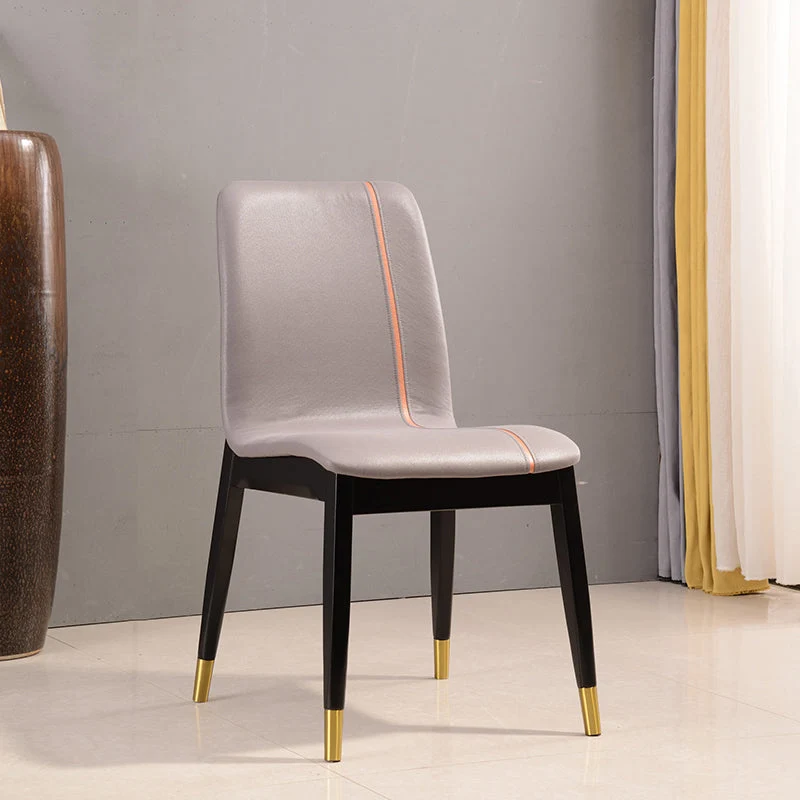 Solid Wood Traditional Dining Chair Matte Finish Side Chair for Home