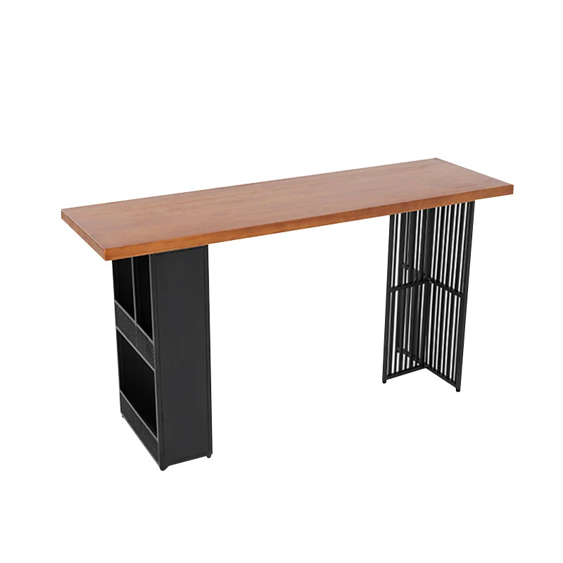 Pine Solid Wood Double Pedestal Table for Kitchen Dining Room