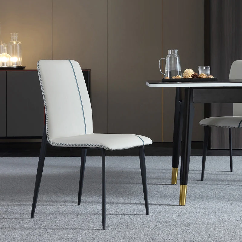 Industrial Dining and Accent Chairs Upholstered Side Dining Chairs