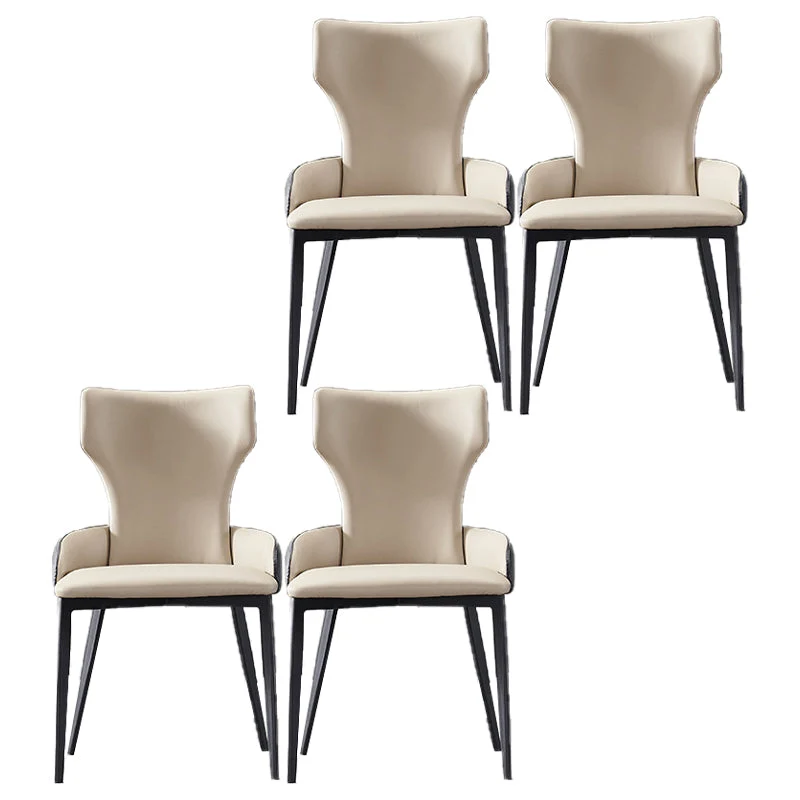 Wingback Arm Chair Contemporary Metal Indoor-Outdoor Room Chair