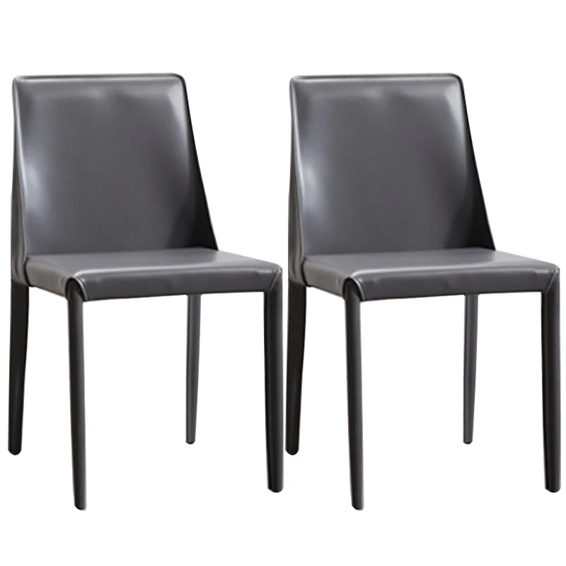 Contemporary Dining Room Chair Faux Leather Dining Chair for Home