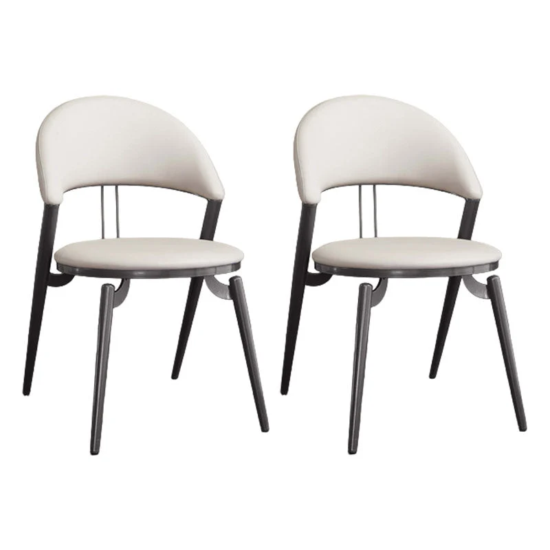 Open Back Side Chair Industrial Dining Room Chair for Dining Room