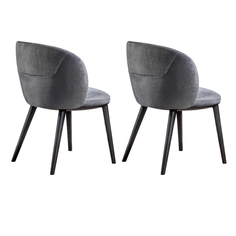 Parsons Side Chair Contemporary Wood Kitchen Dining Side Chair