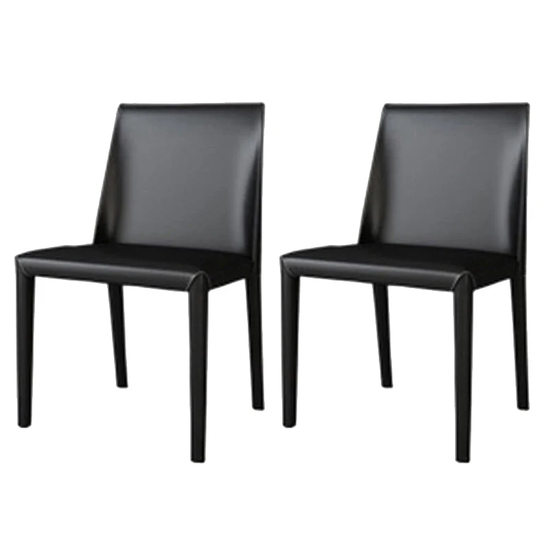 Faux Leather Kitchen Dining Chair Contemporary Kitchen Dining Armless Chair