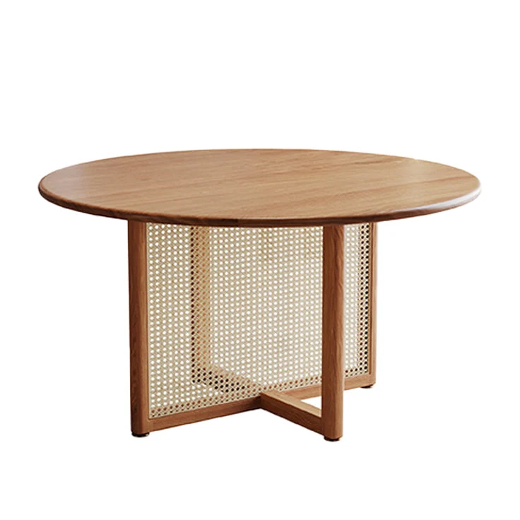 Pine Solid Wood Dining Room Collection Natural Base Modern Dining Site Table