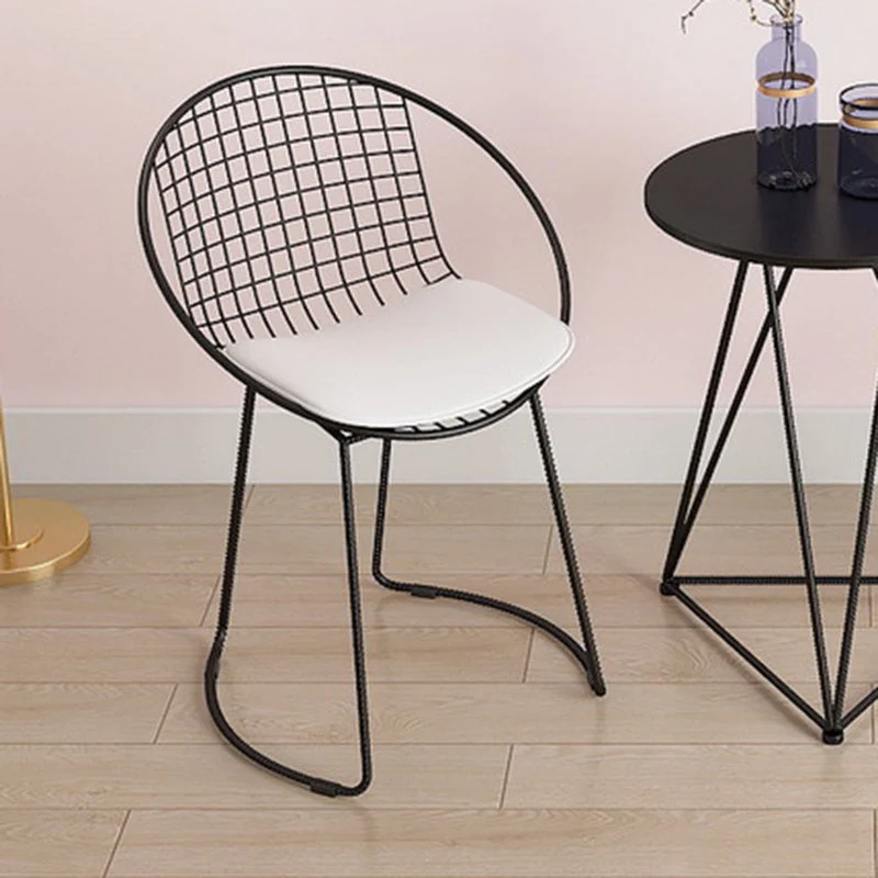 Metal Kitchen Dining Arm Chairs Contemporary Upholstered Dining Chairs