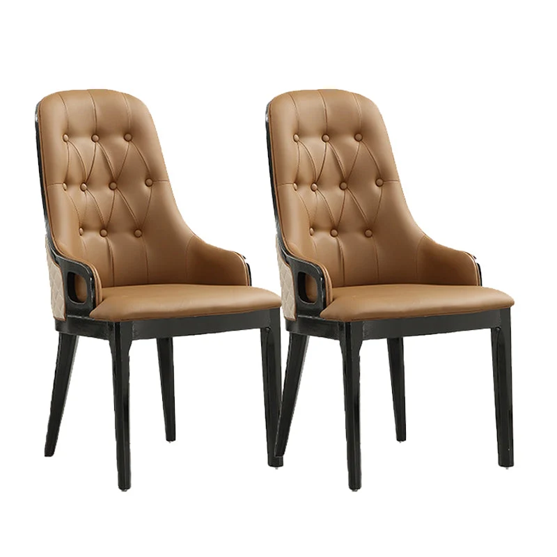 Contemporary Kitchen Dining Side Chair Upholstered Arm Chair
