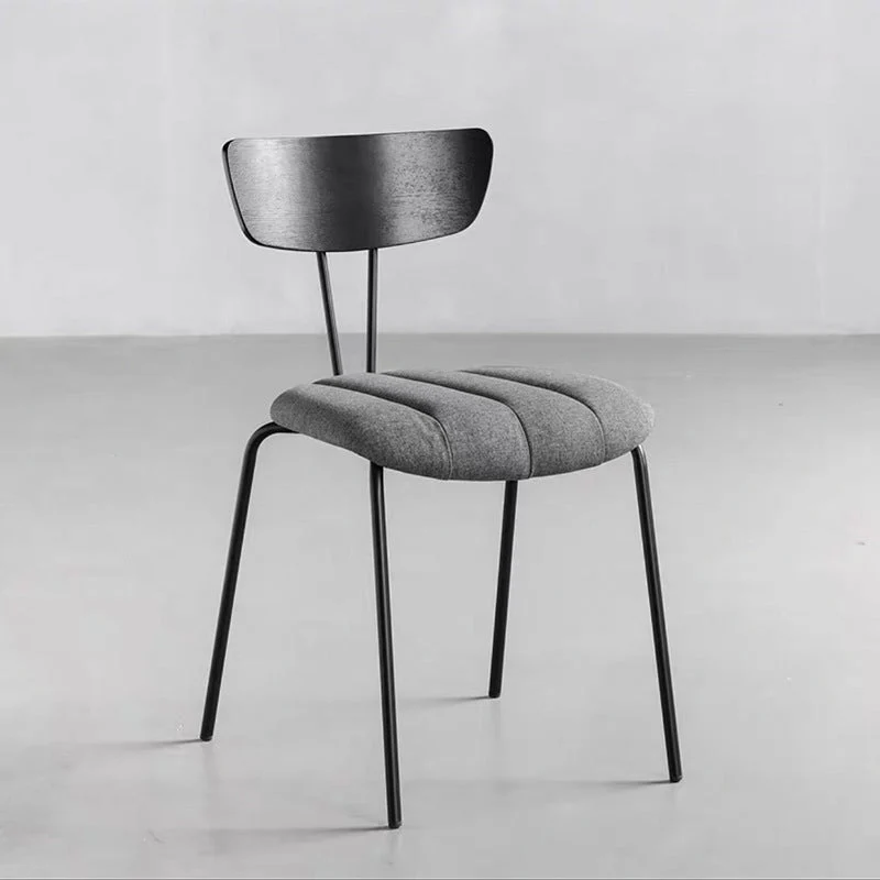 Contemporary Home Stacking Dining Chair Upholstered Side Chair
