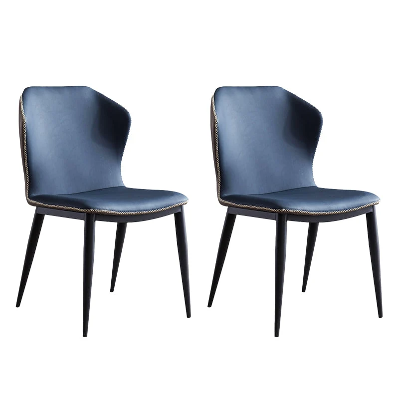 Industrial Side Chair Wingback Dining Room Chair for Kitchen