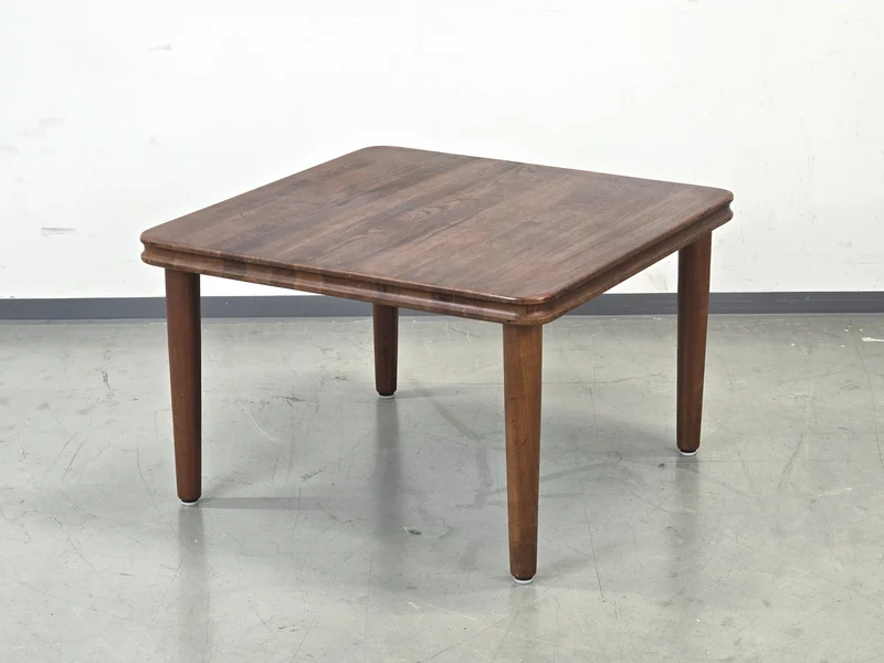 TEAK COUCHTISCH Grete Jalk Glostrup Mid Century Beistelltisch Dänisch 75x75