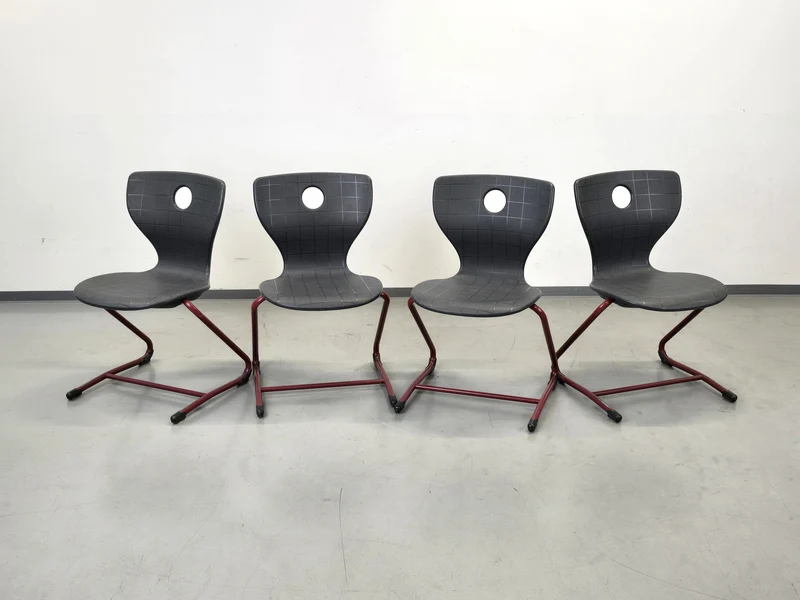 VERNER PANTON VS PantoSwing LuPo Stuhl Schulstuhl Vintage Design Stappelstuhl