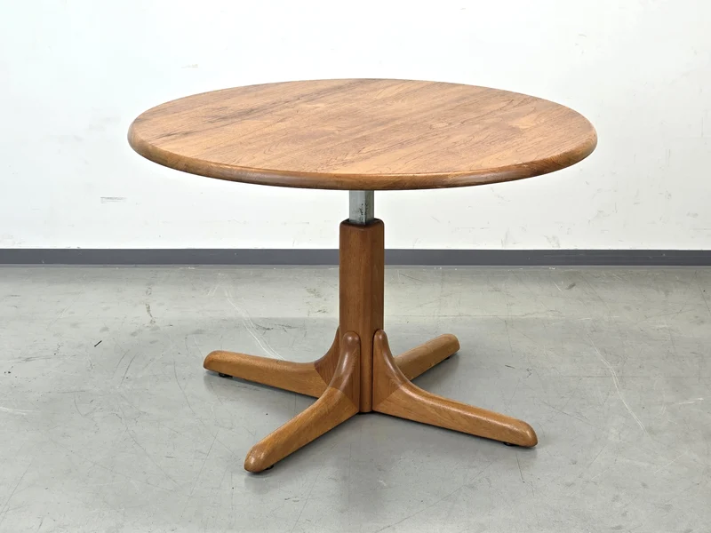 TEAK COUCHTISCH Esstisch Höhenverstellbar Mid Century Vintage dänisch
