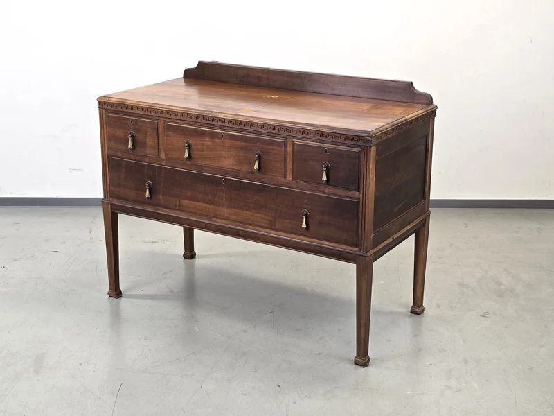 ANTIKE KOMMODE Sideboard Mahagoni Anrichte Buffet Tisch Vintage