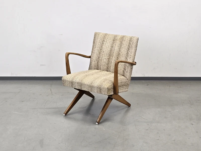 WILHELM KNOLL Sessel Höhenverstellbar Vintage Cocktailsessel Mid Century