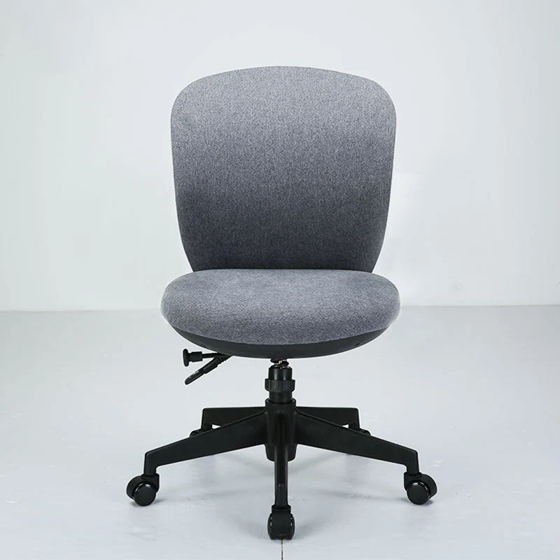 Ergonomic Mid Back Desk Chair Adjustable Swivel Office Chair with Wheels
