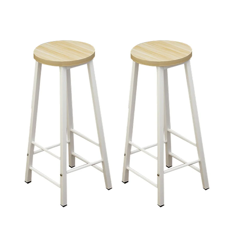 Contemporary Style 1/2/3 Pieces Rectangular Wood Bar Table Set for Indoor