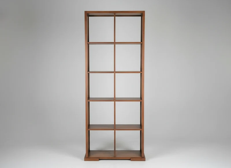 KOLONIE MÖBEL holz nussbaum regal schrank bücherregal Bibliothek