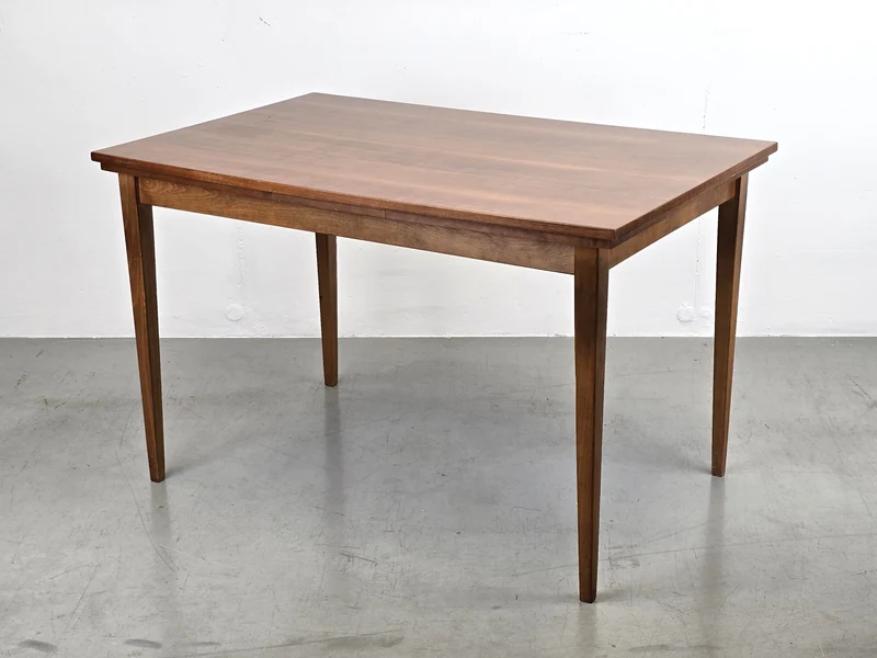 VINTAGE ESSTISCH nussbaum holz tisch küche schreibtisch esszimmer mid century