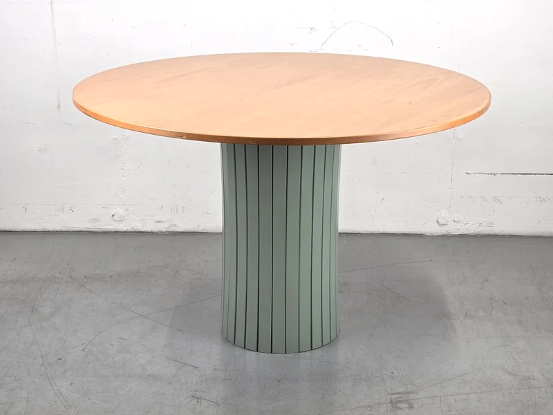 R&F ESSTISCH rund tisch esszimmer salbei upcycling vintage