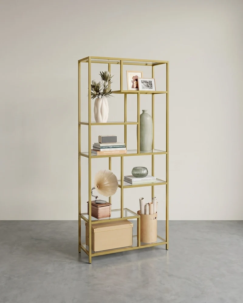 Standschrank 6 Ebenen – modernes Design – stilvoll & funktional