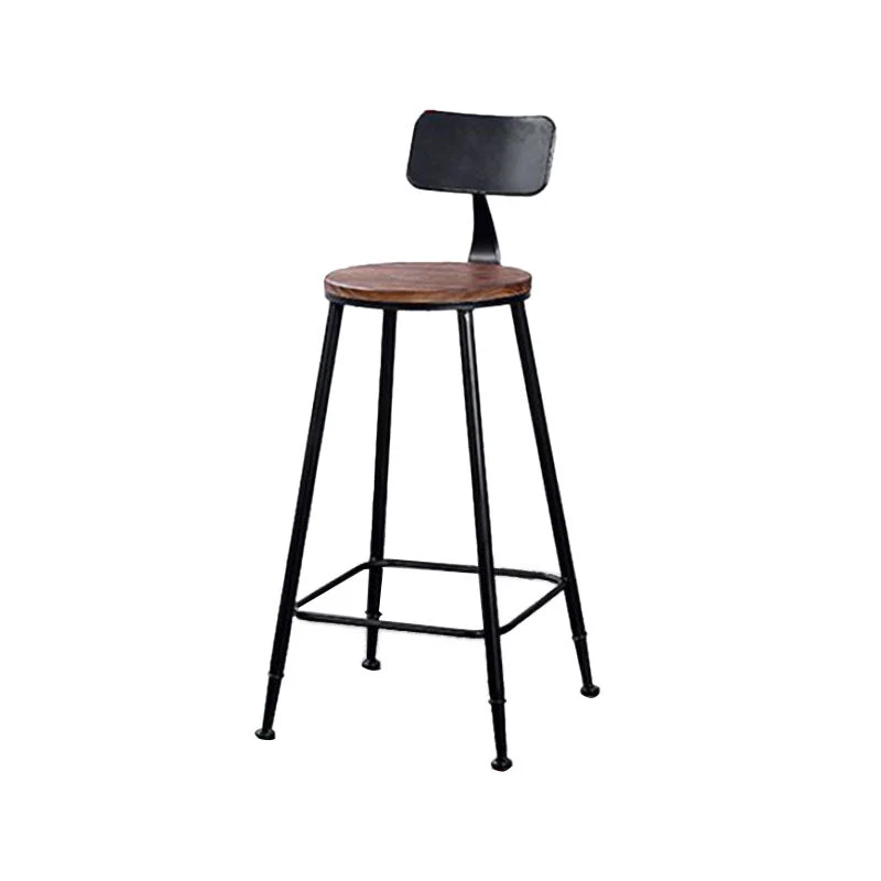 Modern 1/11 Pieces Bar Table Set Rectangle Wood Counter Table with High Stools for Cafe