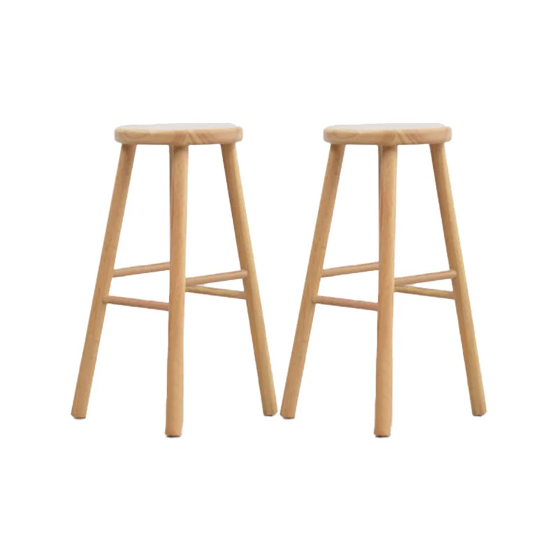 Industrial Style 1/2 Pieces Bar Table Set Rectangle Bar Table with Wooden Stools