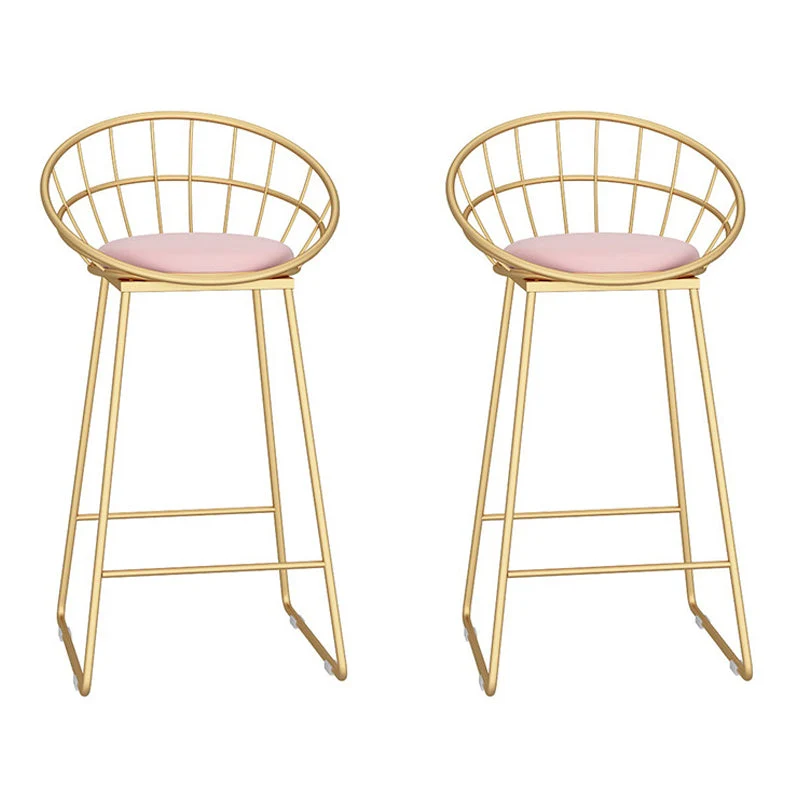 Free Form Pub Set 1/2/3 Pcs Metal and Velvet Bar Table and Stool Set