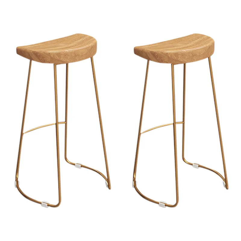 Glam Style 1/2/4 Pieces Bar Table Set Rectangle Bar Table with High Stools