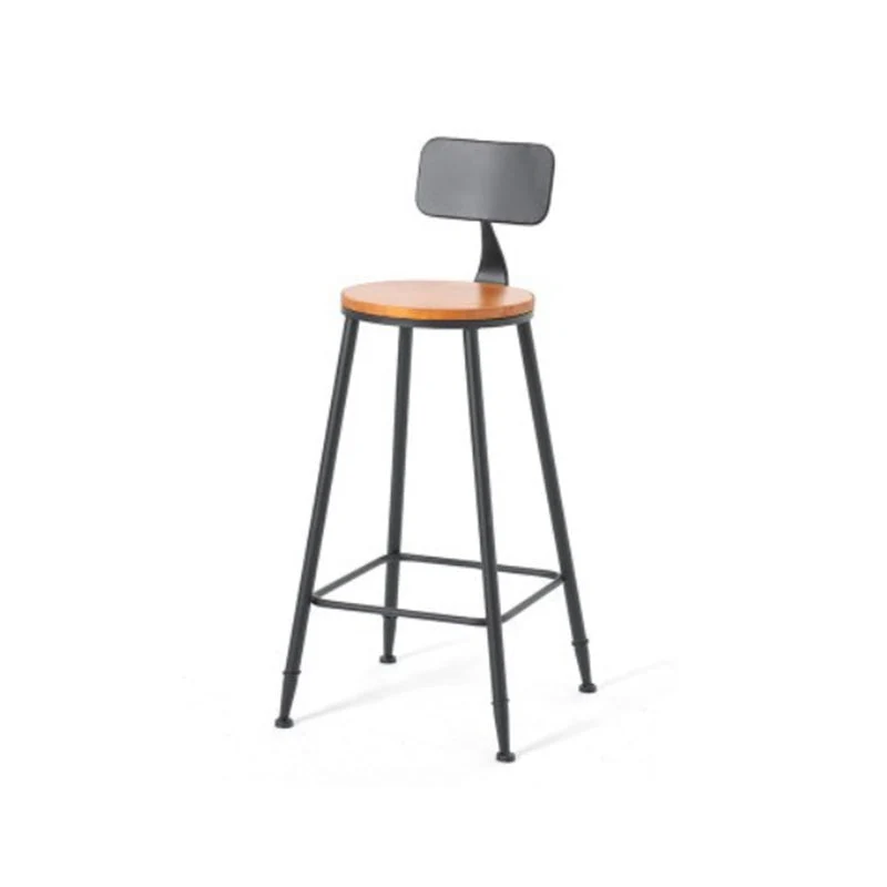 Modern 1/7 Pieces Bar Table Set Rectangle Wood Counter Table with Stools for Cafe