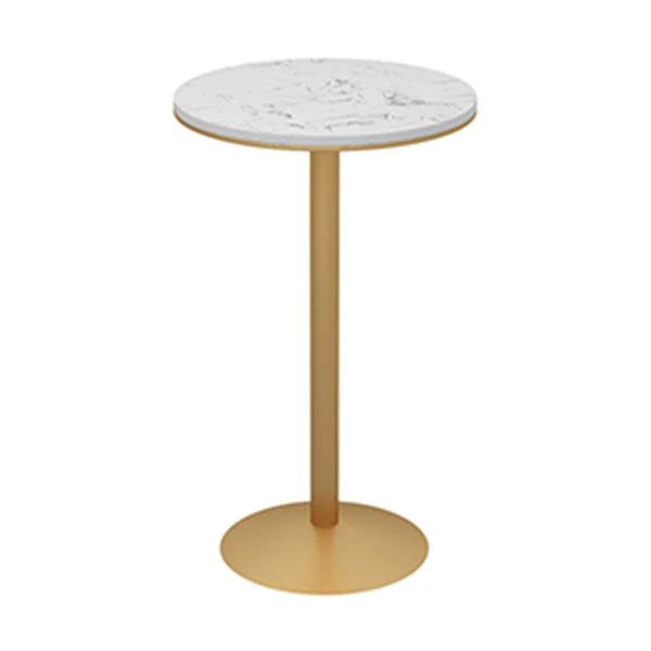 Sintered Stone Bar Table Set 1/2/3/4/7 Pieces Luxury Bar Table and Stools with Footrest