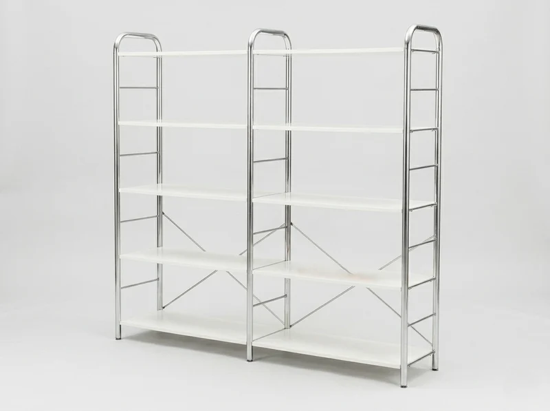RUTGER ANDERSSON REGAL Chrom Weiss niklas ikea 80er Vintage Design