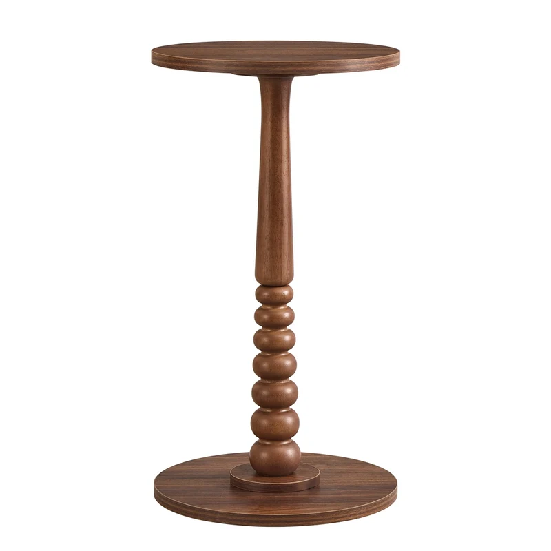 Mariel Kollektion - Runder Beistelltisch im Mid-Century Modern Stil