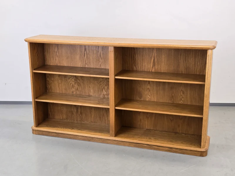 VINTAGE REGAL Eiche massiv Mid Century Dänisch Design Bücherregal 60er
