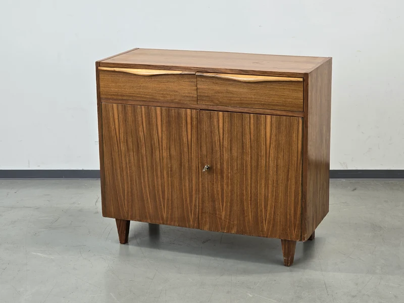 MID CENTURY Sideboard Nussbaum WK Möbel Kommode Vintage 60er Design