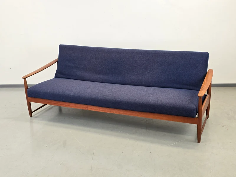 DANISH MODERN Daybed Teak Sofa 60er Mid Century Vintage Schlaffunktion