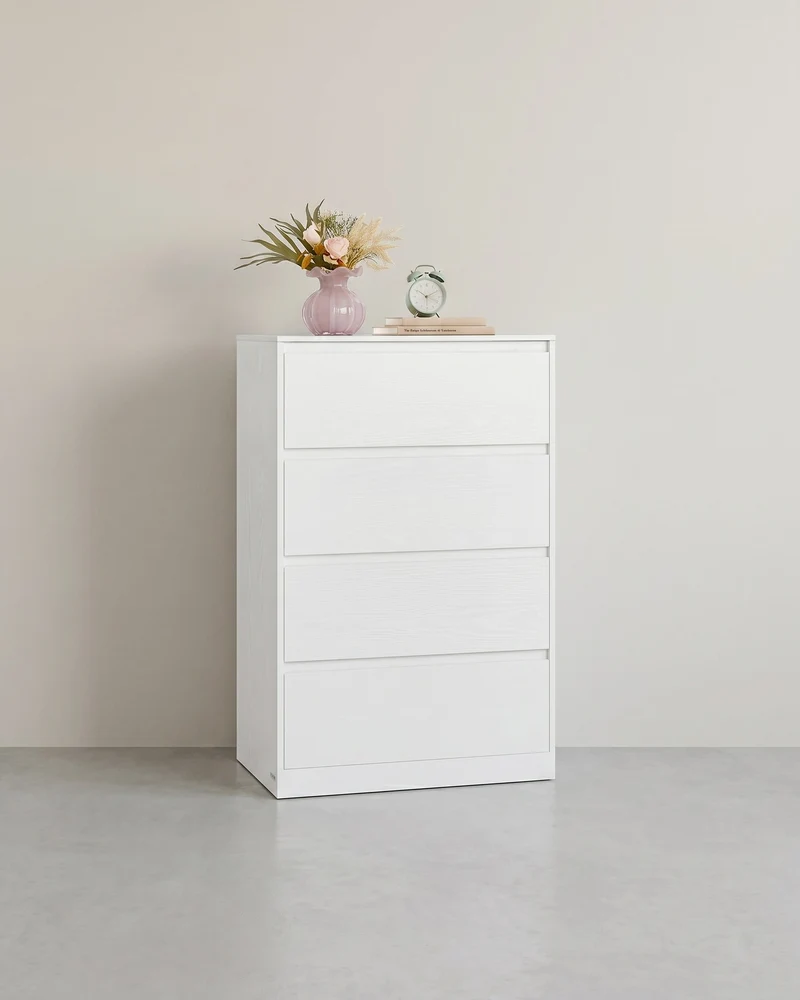 Moderne Kommode mit 4 Schubladen – KAILYN Kollektion – Minimalistisches Design